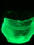 LED Light up Masks, Square, Washable/Dry Fast and Rechargeable