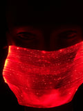 LED Light up Masks, Square, Washable/Dry Fast and Rechargeable